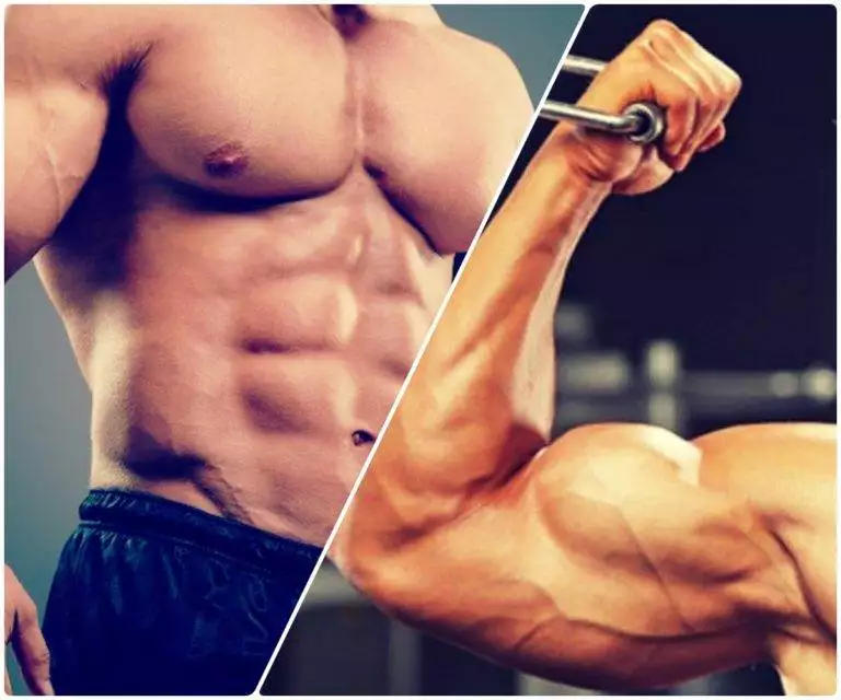 حصة البيسبس و الصدر مع التركيز على الجهة السفلى من عضلة الصدر