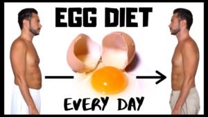 Egg diet to lose weight and get rid of stubborn fat in a healthy way