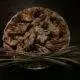 brown dried fish on brown wicker basket